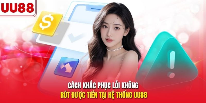 Cách khắc phục lỗi không rút được tiền tại hệ thống UU88